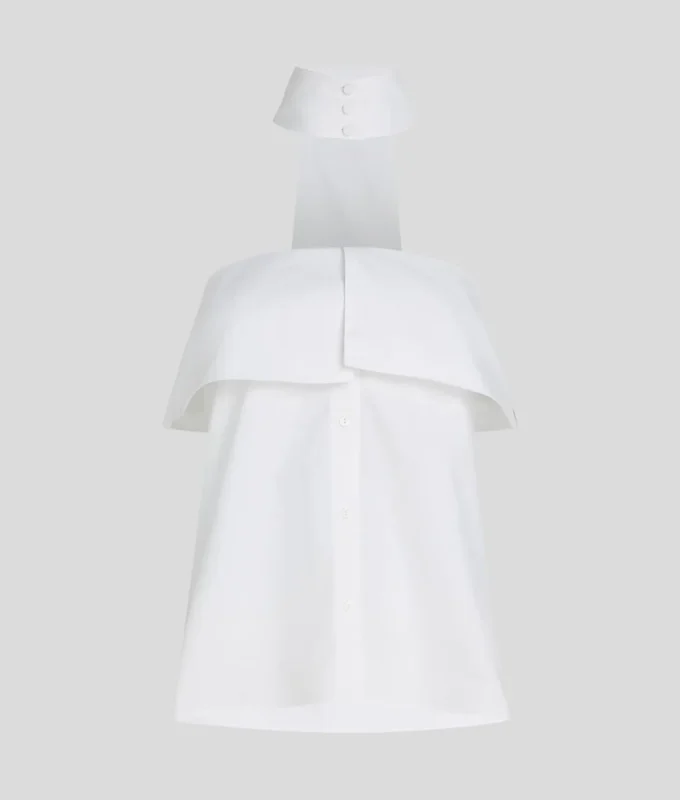 STRAPLESS POPLIN SKJORTA STRAPLESS POPLIN SKJORTA