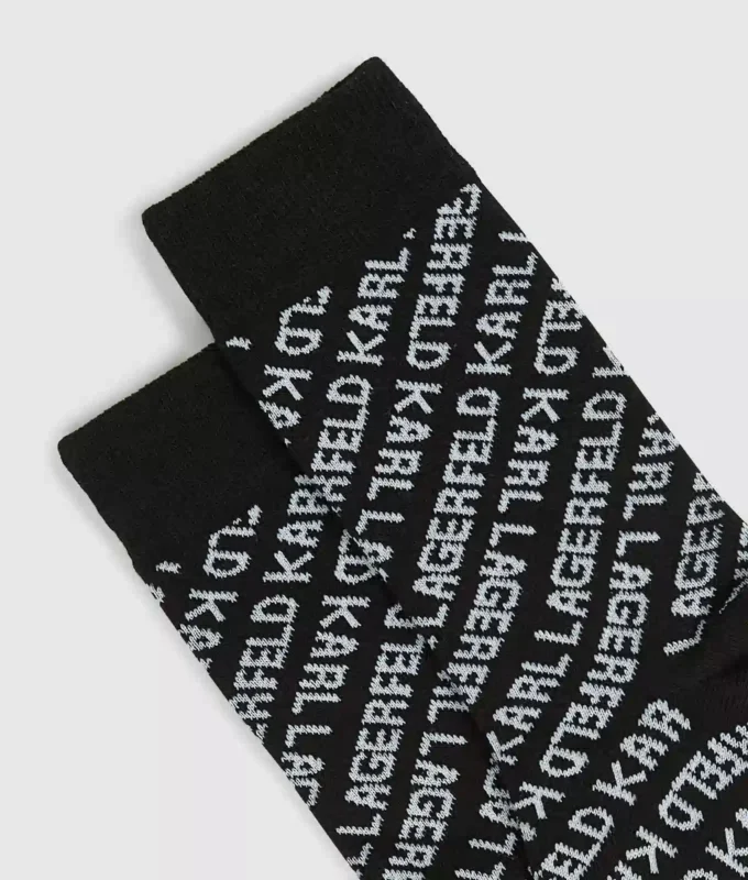 Strumpor med logotyp över hela ytan – 3-pack Strumpor med logotyp över hela ytan – 3-pack
