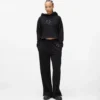 Sweatpants med nitar och monogram