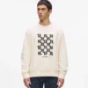 Sweatshirt med grafiskt monogram