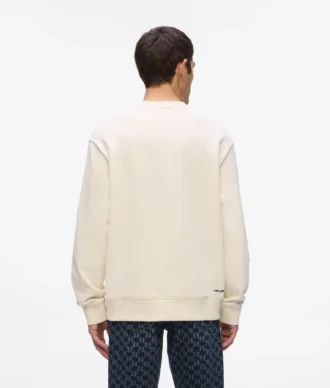 Sweatshirt med grafiskt monogram