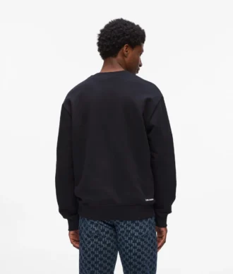 Sweatshirt med grafiskt monogram