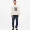 Sweatshirt med grafiskt monogram