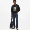 Sweatshirt med grafiskt monogram