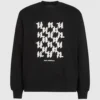 Sweatshirt med grafiskt monogram