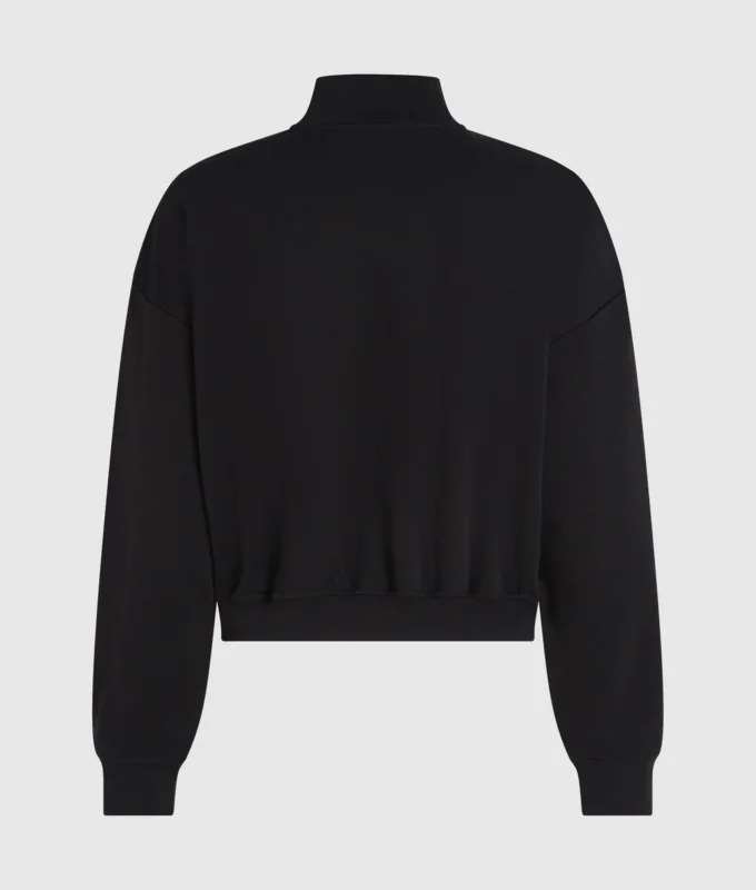 Sweatshirt med halv dragkedja Sweatshirt med halv dragkedja