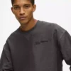 Sweatshirt med insidan utåt
