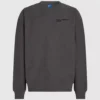 Sweatshirt med insidan utåt