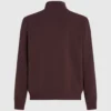 Sweatshirt med kvartslång dragkedja