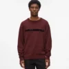 Sweatshirt med logotyp