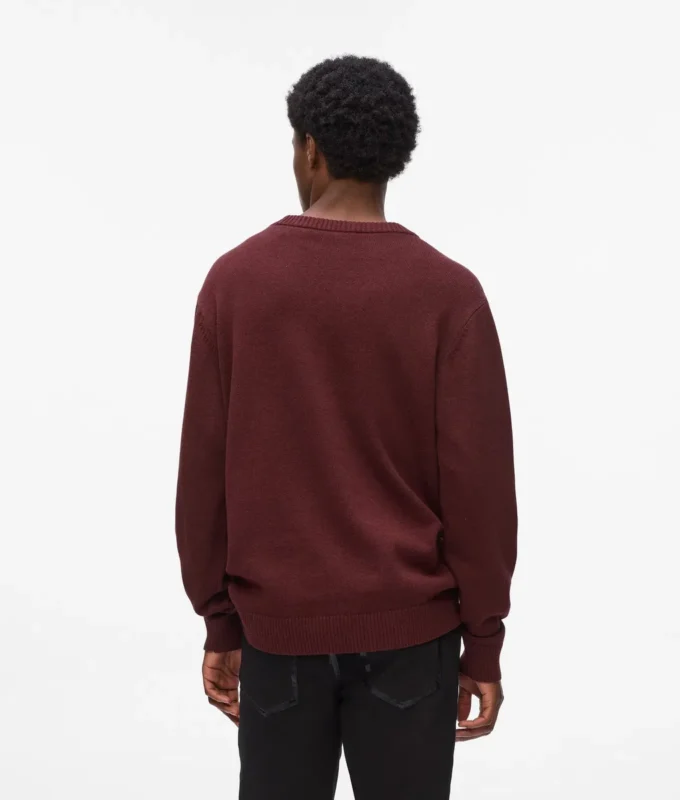 Sweatshirt med logotyp