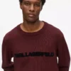 Sweatshirt med logotyp