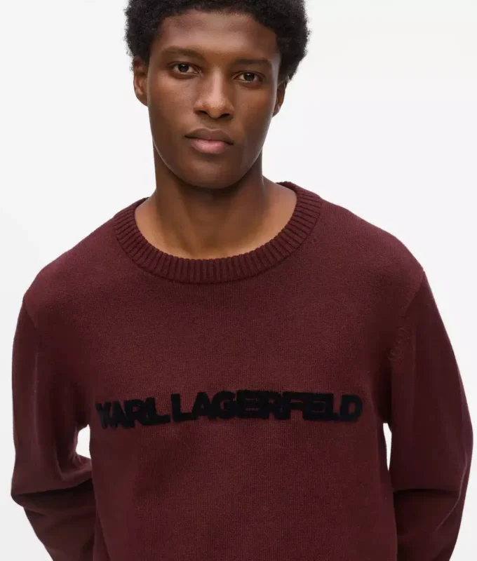 Sweatshirt med logotyp