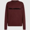 Sweatshirt med logotyp