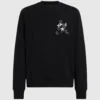 Sweatshirt med logotypslogan