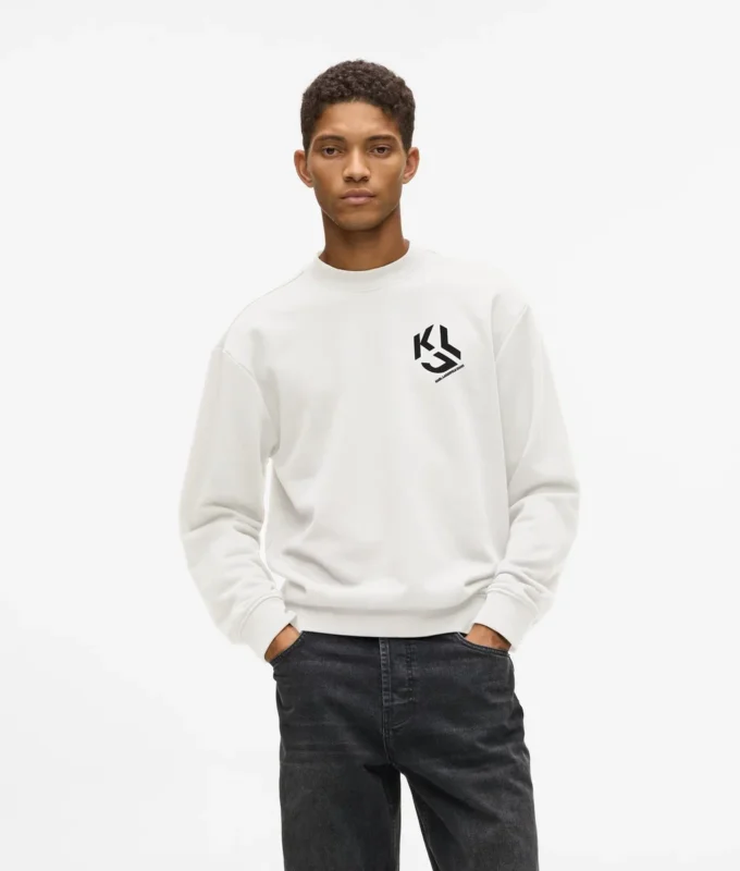 Sweatshirt med monogram Sweatshirt med monogram