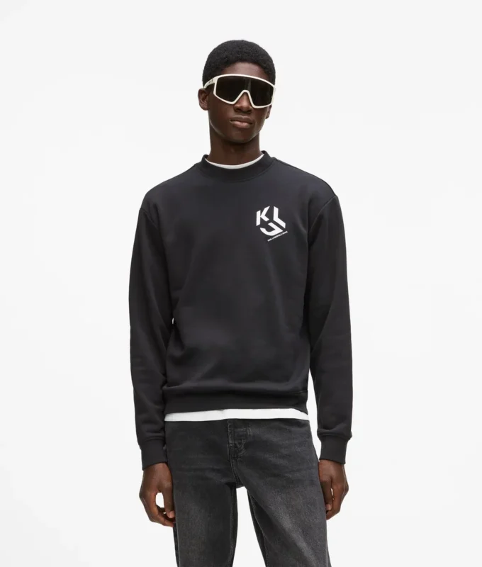 Sweatshirt med monogram Sweatshirt med monogram