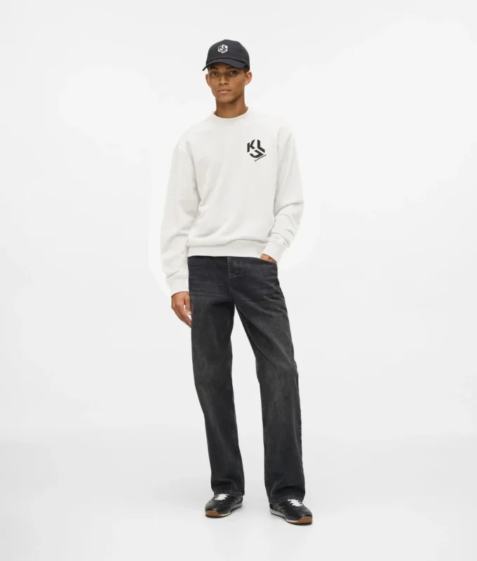 Sweatshirt med monogram Sweatshirt med monogram