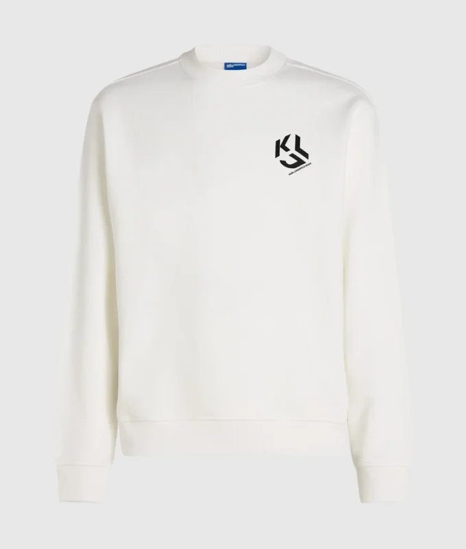 Sweatshirt med monogram Sweatshirt med monogram