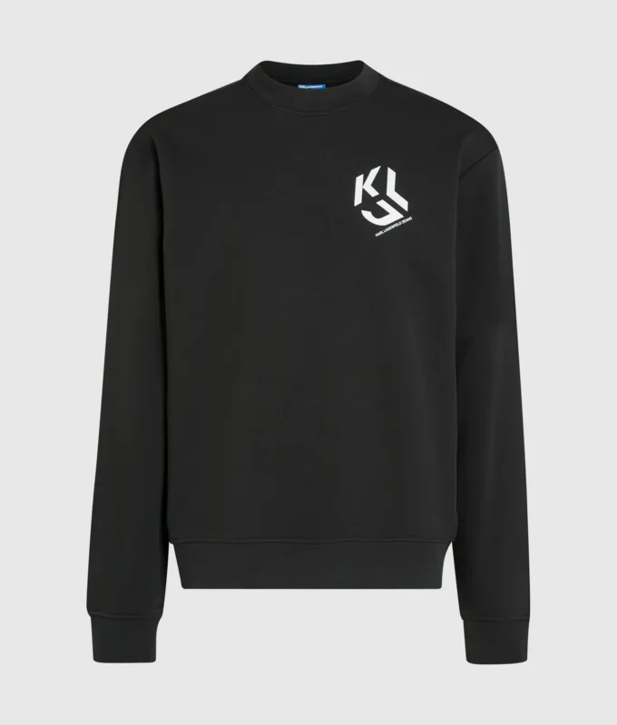 Sweatshirt med monogram Sweatshirt med monogram