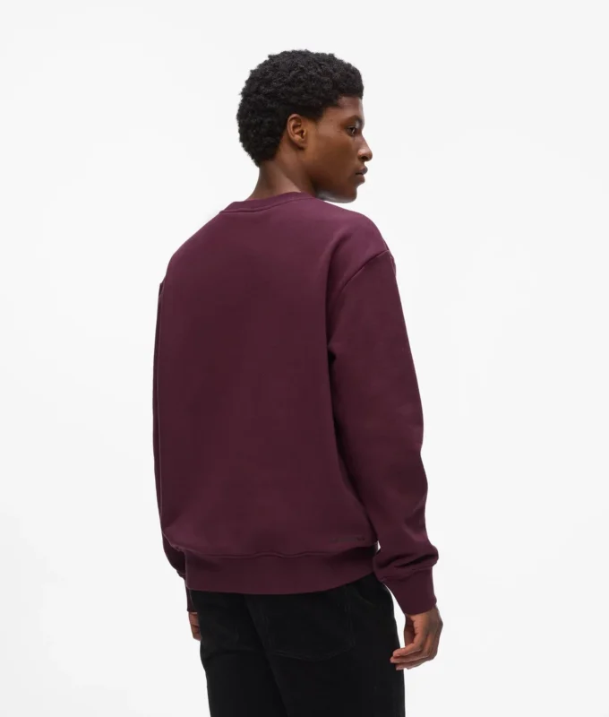 Sweatshirt med paljettmonogram Sweatshirt med paljettmonogram
