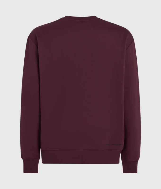 Sweatshirt med paljettmonogram Sweatshirt med paljettmonogram