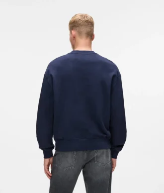 Sweatshirt med präglat monogram Sweatshirt med präglat monogram