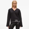 Sweatshirt med signaturkant Sweatshirt med signaturkant