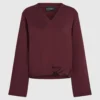 Sweatshirt med signaturkant Sweatshirt med signaturkant