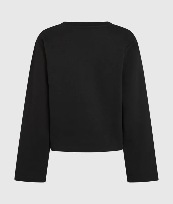 Sweatshirt med signaturkant Sweatshirt med signaturkant