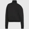 Sweatshirt med utskärning