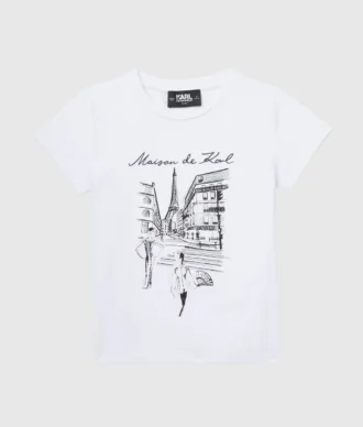 T-shirt för flickor från Maison de Karl