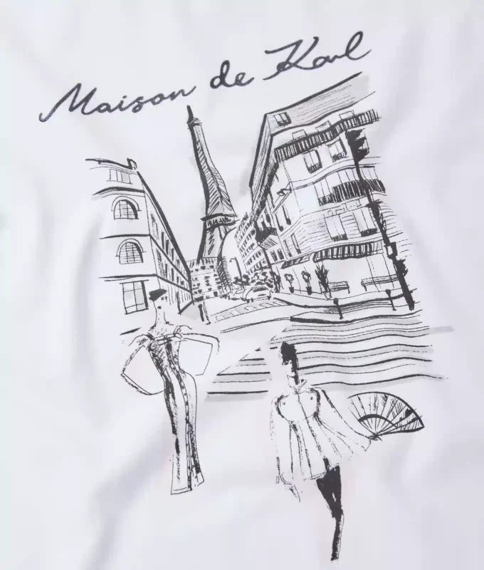 T-shirt för flickor från Maison de Karl T-shirt för flickor från Maison de Karl