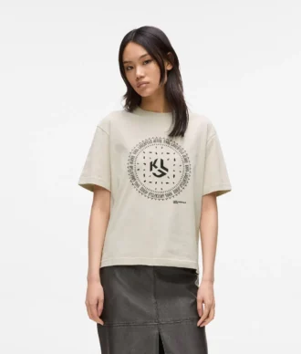T-shirt med bandana-logotyp