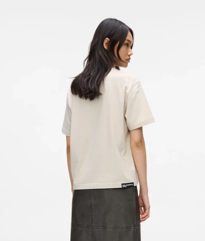 T-shirt med bandana-logotyp T-shirt med bandana-logotyp
