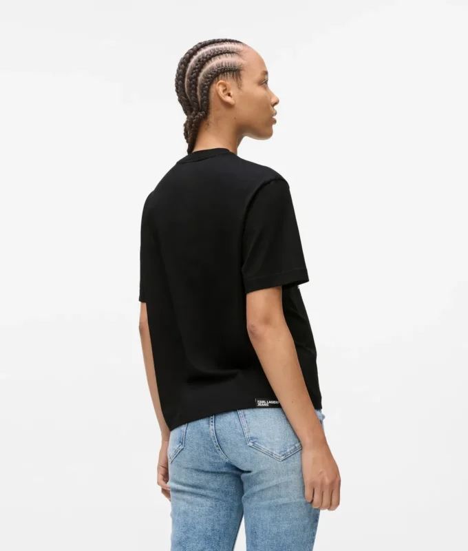 T-shirt med bandana-logotyp T-shirt med bandana-logotyp