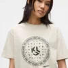 T-shirt med bandana-logotyp T-shirt med bandana-logotyp