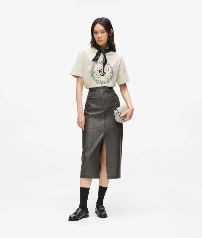 T-shirt med bandana-logotyp T-shirt med bandana-logotyp