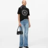 T-shirt med bandana-logotyp T-shirt med bandana-logotyp