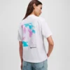 T-SHIRT MED BLOMMÖMTAL T-SHIRT MED BLOMMÖMTAL