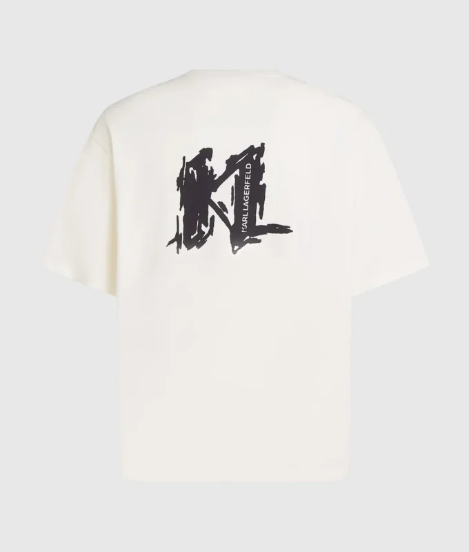 T-shirt med grafiskt monogram T-shirt med grafiskt monogram