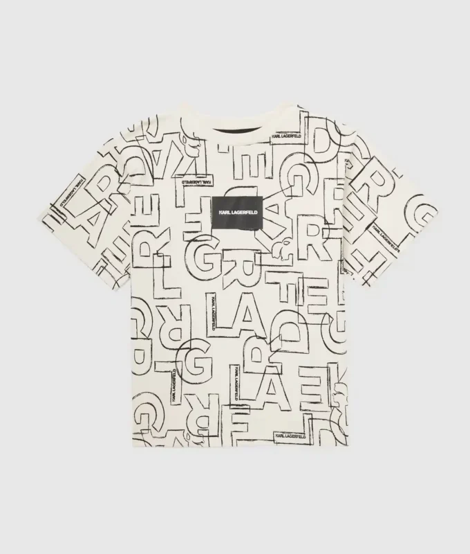 T-shirt med heltäckande tryck för pojkar T-shirt med heltäckande tryck för pojkar