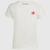 T-shirt med hjärtan och V-ringning T-shirt med hjärtan och V-ringning