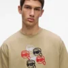 T-shirt med Ikon-tryck T-shirt med Ikon-tryck