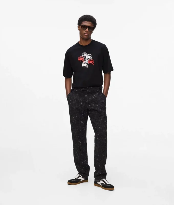 T-shirt med Ikon-tryck T-shirt med Ikon-tryck