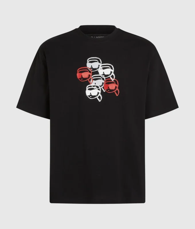T-shirt med Ikon-tryck T-shirt med Ikon-tryck