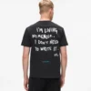 T-shirt med Karl-citat T-shirt med Karl-citat
