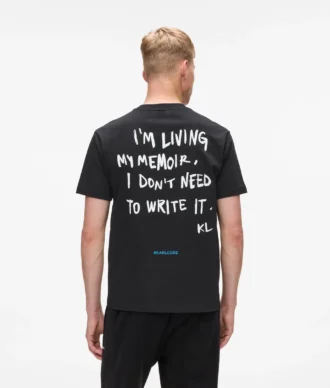 T-shirt med Karl-citat