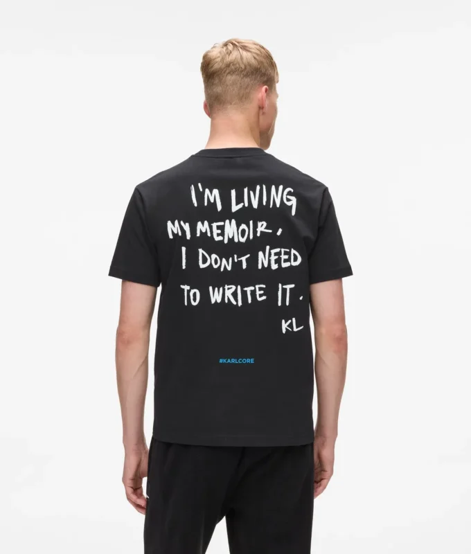 T-shirt med Karl-citat T-shirt med Karl-citat