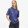 T-shirt med konturlogotyp T-shirt med konturlogotyp
